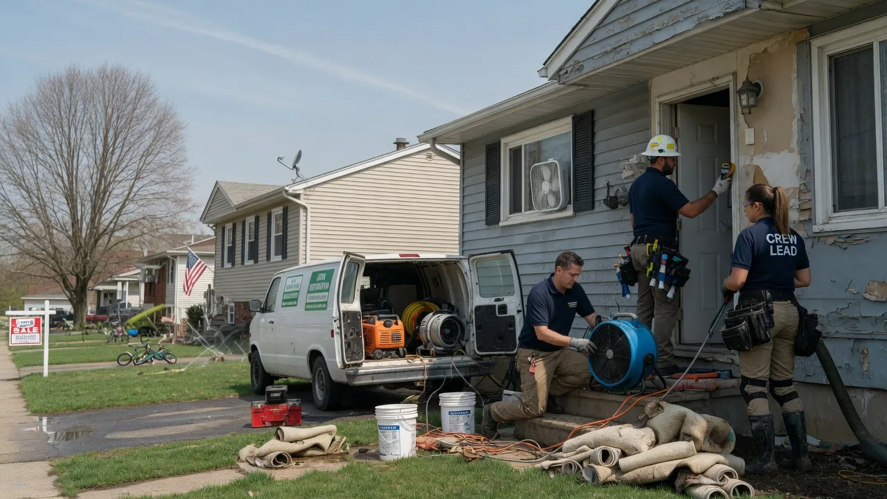 Flood Cleanup in Kunkle, OH near me
