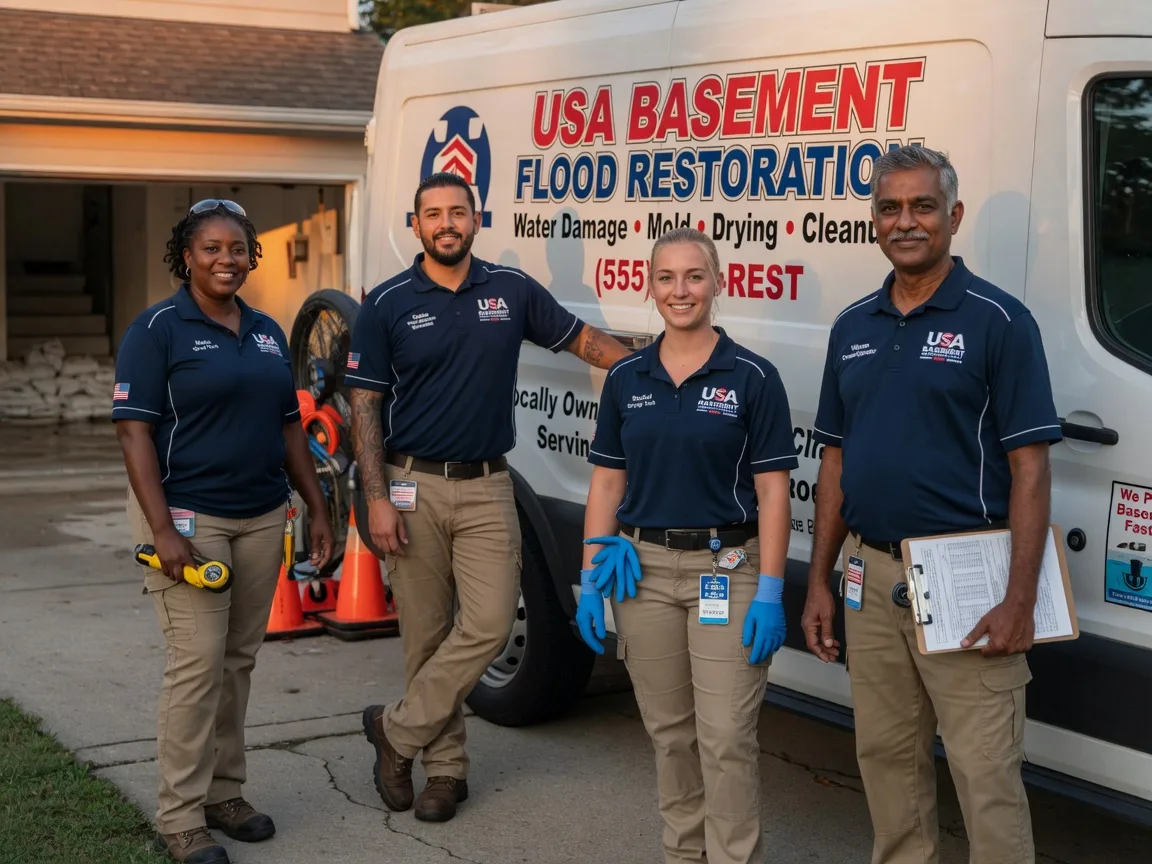 Basement Flood Cleanup company in Kunkle, OH