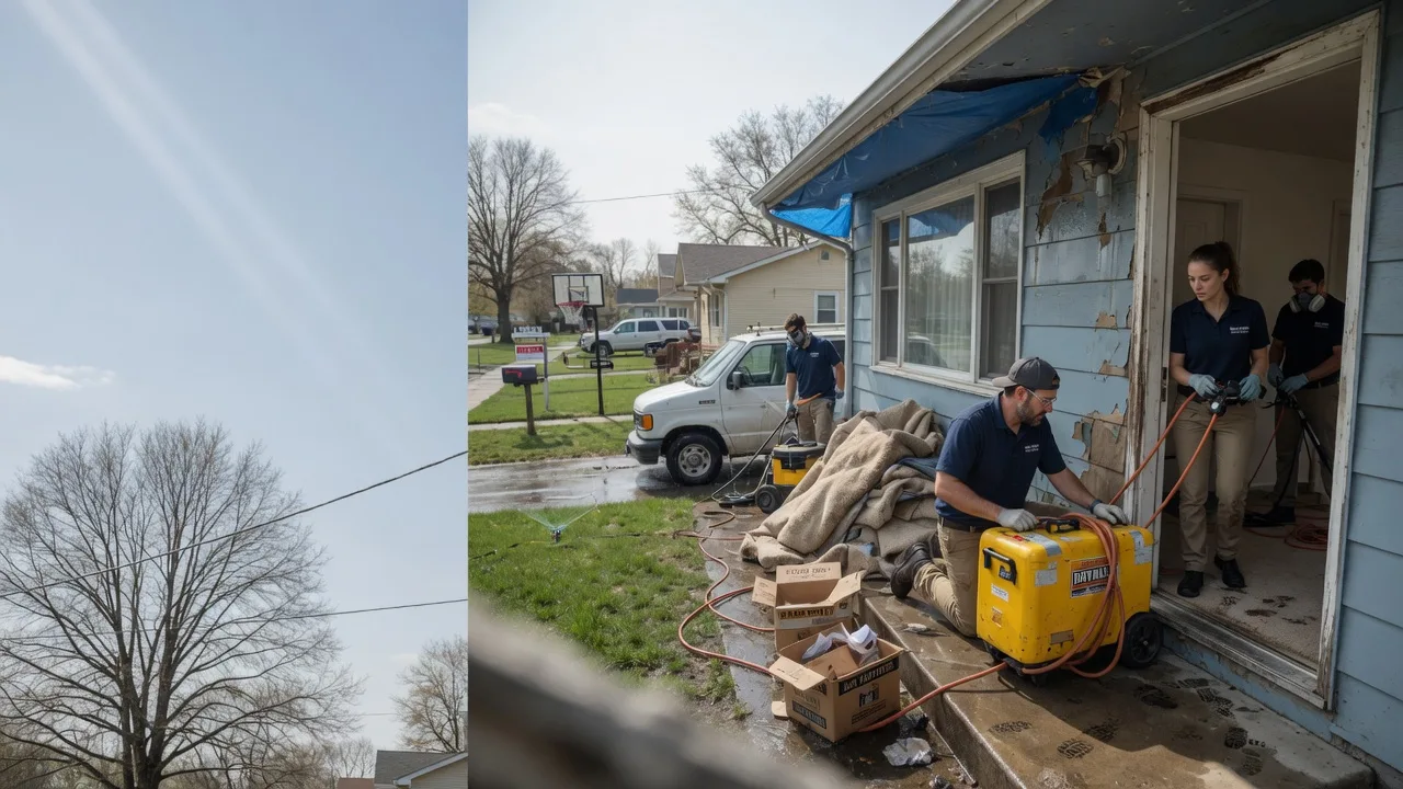 Basement Flood Cleanup in Kunkle, OH near me